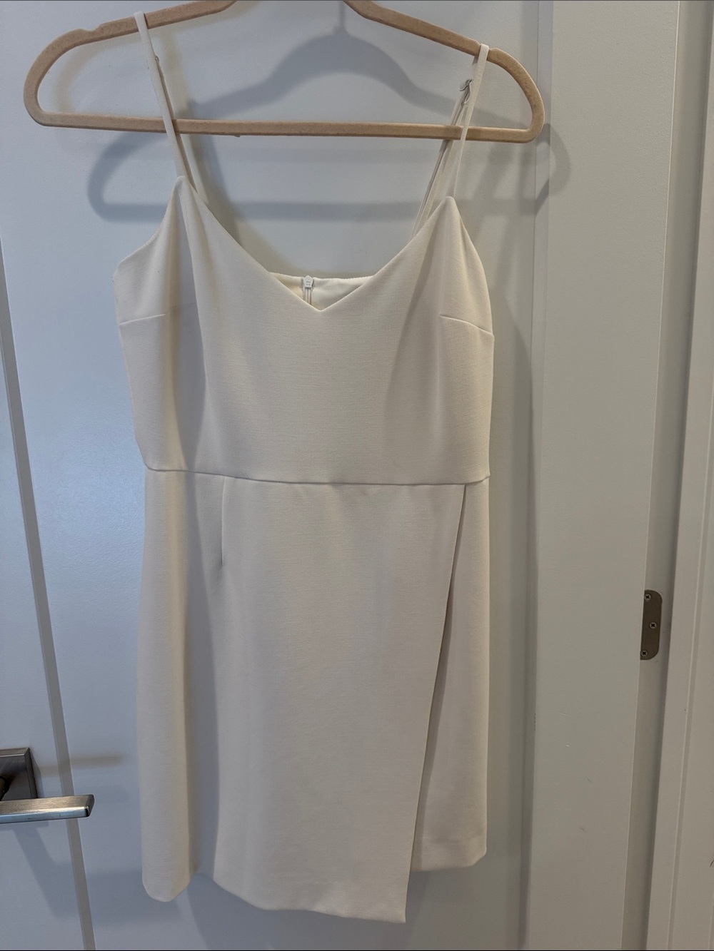 French Connection Cream Mini Slip Dress